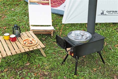 Outdoor & sporting goods company in taipei, taiwan. CAPTAIN STAG Kamado Chimney Square Stove Outdoor Camping ...