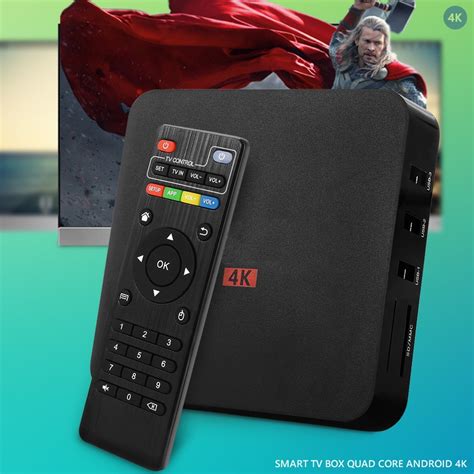 Smart Tv Box 4k Android Quad Core Hdmi Full Hd Wifi Netflix R 13990