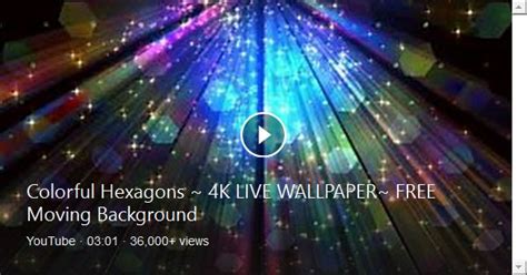 Aa Vfx 8k And 4k Most Viewed Motion Backgrounds Channel Free Moving