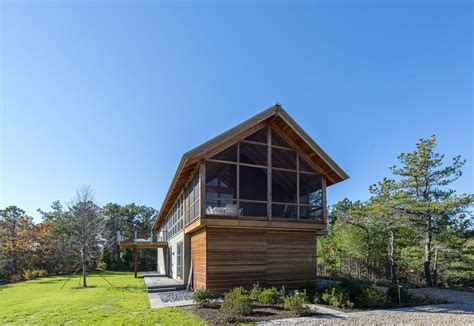 A Modern Take On The Gabled Cabin In Cape Cod 8 Photos Dwell