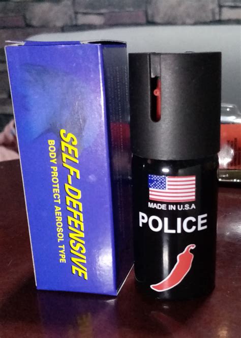 self defense police pepper spray self defensive body protect aerosol type lazada ph
