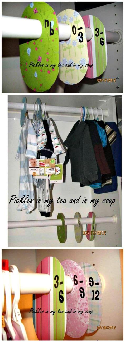 Jun 27, 2018 · if you're in search of diy closet organization ideas on a budget, read on for some foolproof tips that you (and your wallet) will love. 20 Easy DIY Baby Closet Dividers To Organize Baby Clothes