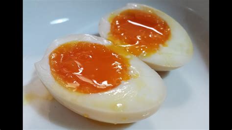 How To Make Japanese Soft Boiled Egg 溏心蛋 Youtube