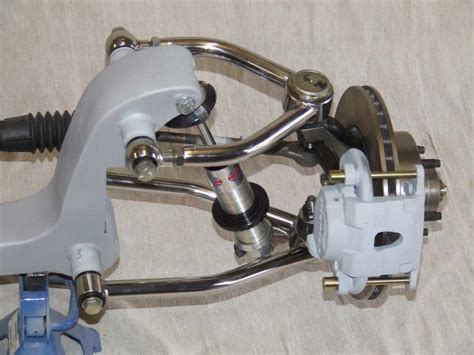 There are a multitude of different adjustable inputs that go into a car's suspension setup. Complete independent front suspension.