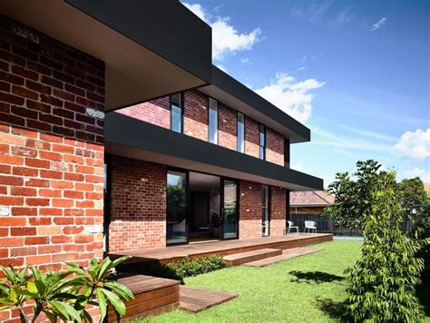 Elsternwick House By Inform Homeadore Brick Exterior House Modern