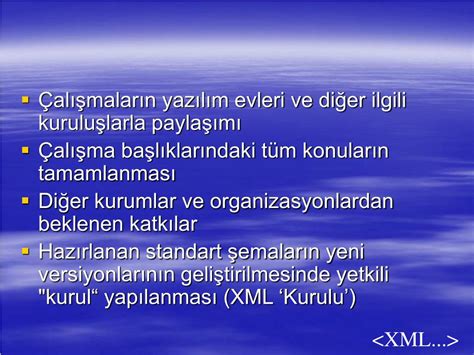 PPT TBB XML ALT Ç ALIŞMA GRUBU SUNUMU PowerPoint Presentation free