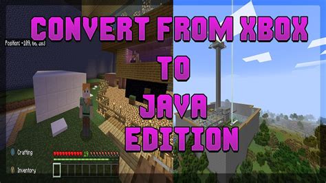 Minecraft How To Transfer Xbox Worlds To Javawindows10 Tutorial