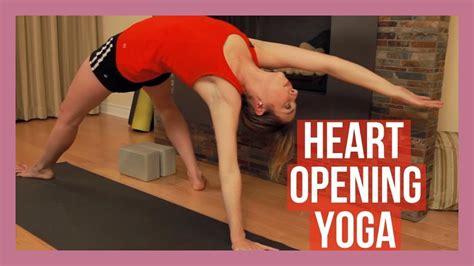 Min Heart Opening Yoga Yoga For Chest Shoulder Upper Back