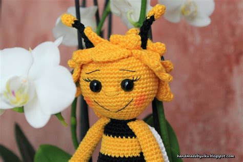 Handmade by Ülkü Amigurumi Biene Maja Maya Bee Ari Maya Crochet