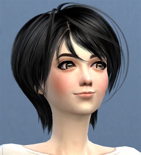Sims 4 Anime Girl Hair