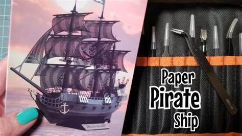 Putting Together A Paper Pirate Ship Live Stream 31 Youtube
