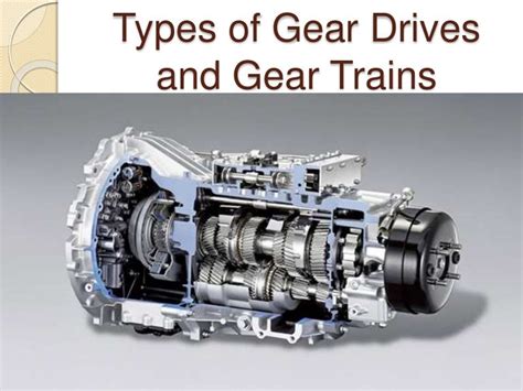 Gears And Gear Drives