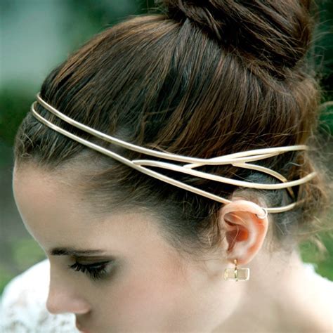 Unique Wedding Headbands Tiara Wind Lia Terni