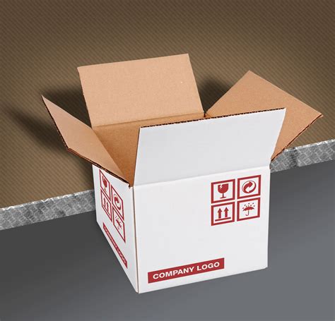Free Brown Corrugated Carton Packaging Box Mockup Psd Good Mockups
