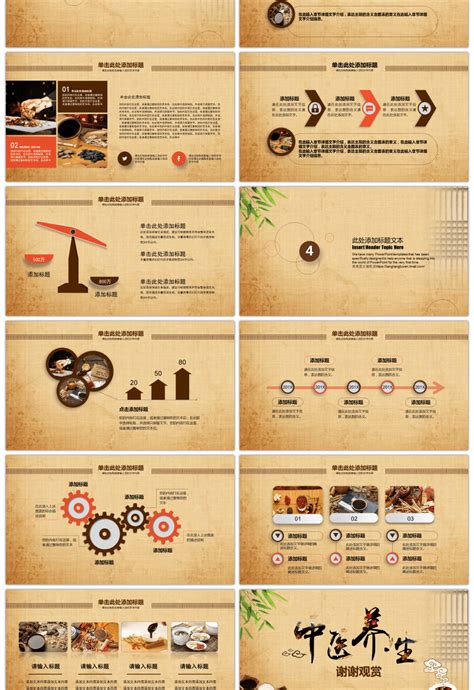 Awesome Traditional Chinese Medicine Ppt Template For