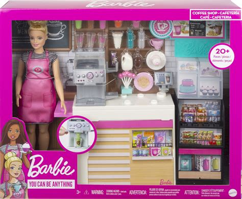 Барби Кофейня Coffee Shop игровой набор с куклой