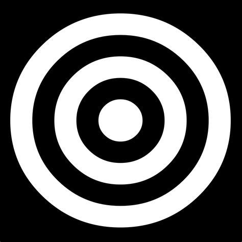 White Target Free Stock Photo - Public Domain Pictures