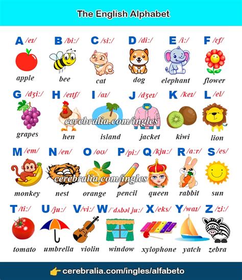 Total 32 Imagen El Abecedario En Ingles Y Su Pronunciacion Ecovermx