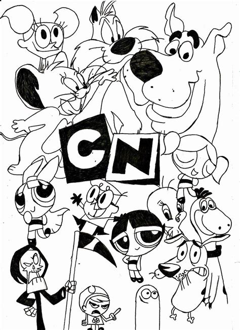 90 S Cartoon Network Coloring Pages Coloring Page Blog