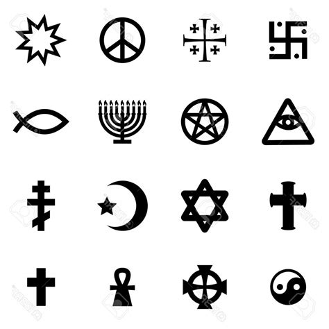 Christian Symbols Vector At Vectorified Com Collection Of Christian