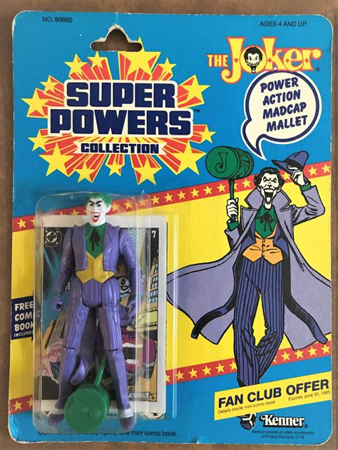 Kenner Super Powers Joker 12 Back Vintage Original Toy From Etsy