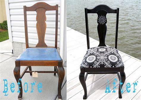 15 Most Amazing Before And After Chair Makeover Ideas Refurbished