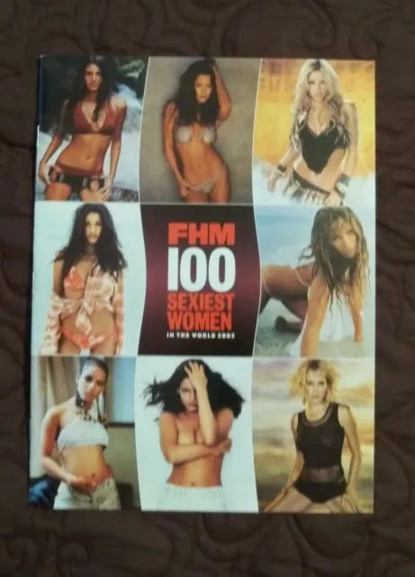 Fhm Magazine Supplement Sexiest Women In The World