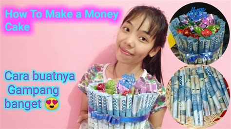 Cara membuat money cake ulang tahun dijamin uang tidak akan rusak. DIY Money cake - CARA MUDAH MEMBUAT KUE UANG - YouTube