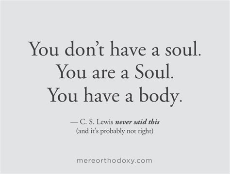 Body And Soul Quotes Quotesgram