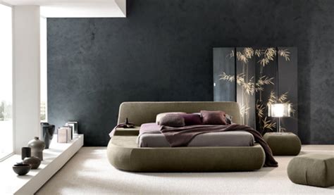 Living room furniture black red pillow on sofa plants japanese inspired ideas. Inspirational Ideas To Decorate Your Bedroom Japanese ...