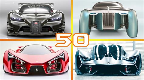 50 Most Beautiful Concept Cars Ever Youtube