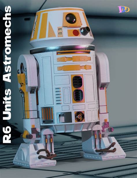 Star Wars Series R Units Astromechs Bundle Daz Content By Den