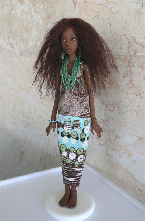 Ooak African Bjd Adina 02 By Alaskabody Dolls On Deviantart