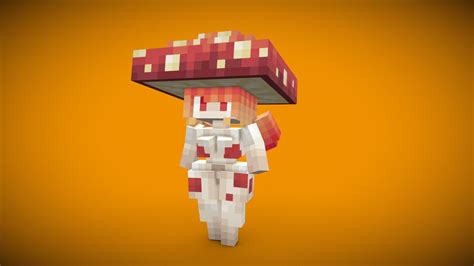 Fly Agaric Mushroom Girl 3d Model By Irritatorfan 2c687d4 Sketchfab