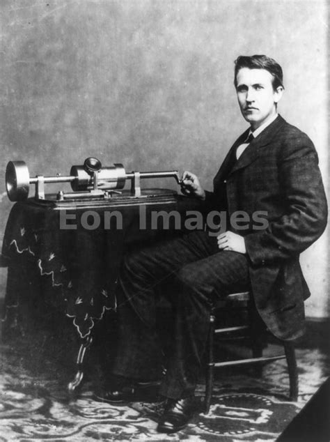 Eon Images Thomas Edison With Dynamo
