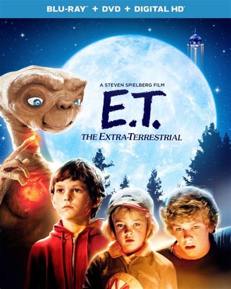 E T The Extra Terrestrial Includes Digital Copy Blu Ray DVD Discs Best Buy
