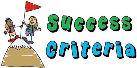 Success Criteria Grids Teaching Resources