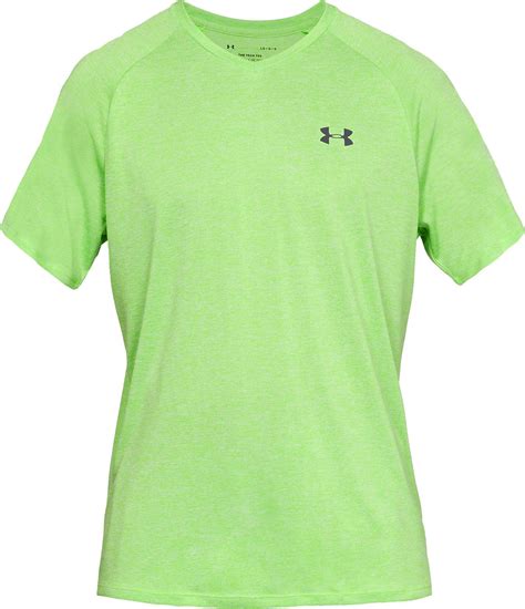 Under Armour Synthetic Tech V Neck T Shirt In Green For Men Lyst