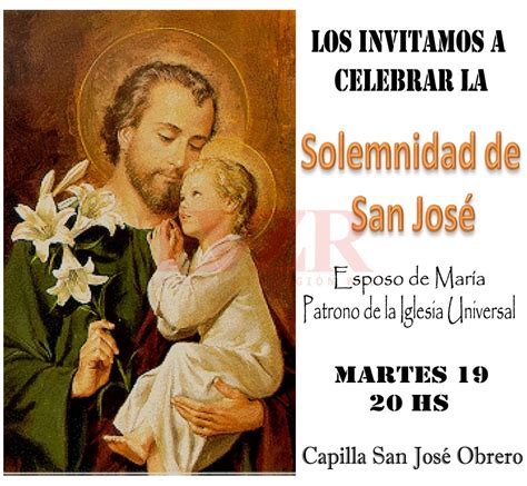 saber mas santa fe solemnidad de san josé esposo de la virgen maría y patrono de la iglesia