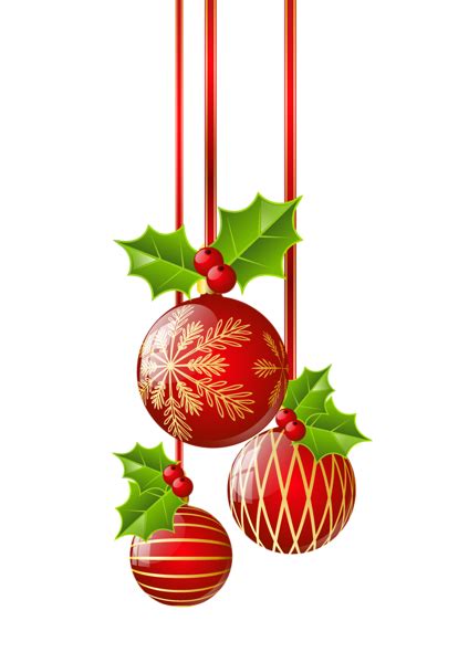 Christmas Ornaments Image PNG Transparent Background Free Download FreeIconsPNG