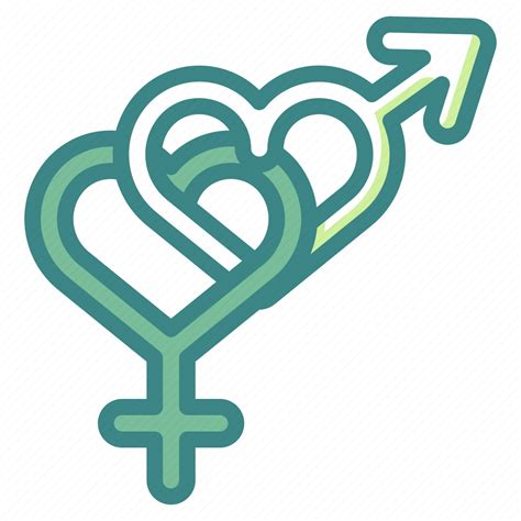Female Gender Love Male Sex Shapes Symbols Icon Download On