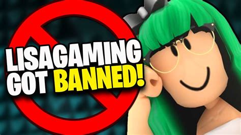 Lisa Gaming Got Banned On Roblox Youtube