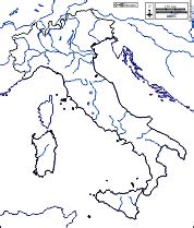Italia mappa gratuita, mappa muta gratuita, cartina muta gratuita contorni, regioni, colore (bianco)
