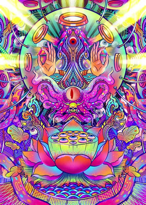 Psychedelic Art Experiments Series 1 Foundation