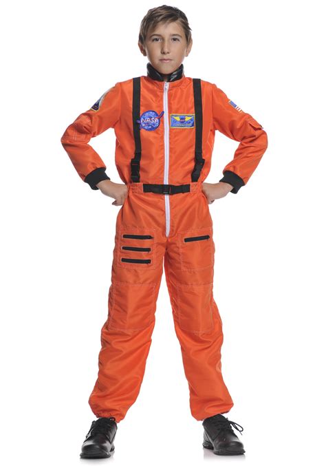 Astronaut Kids Fancy Dress Space Man Suit Nasa Uniform Boys Girls