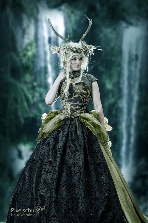 Enchanted Forest Beauty Fantasy Fashion Fairy Costume Enchanted Forest