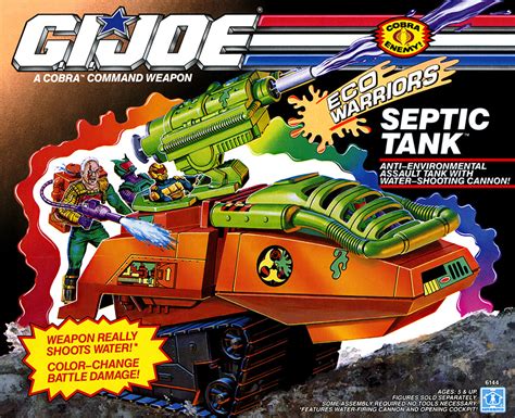 Gi joe cobra arctic hiss tank w/ hiss driver sealed 25th anniversary misb g.i. Septic Tank - 3DJoes