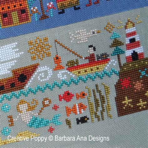 Also, free pattern downloads for beading, cross stitch, knitting, crochet. Barbara Ana Designs - A New World - Part 5: Over the Seas ...