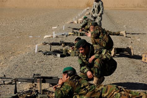 Airmen Help Afghan National Army Air Corps Soldiers Take Aim Us Air