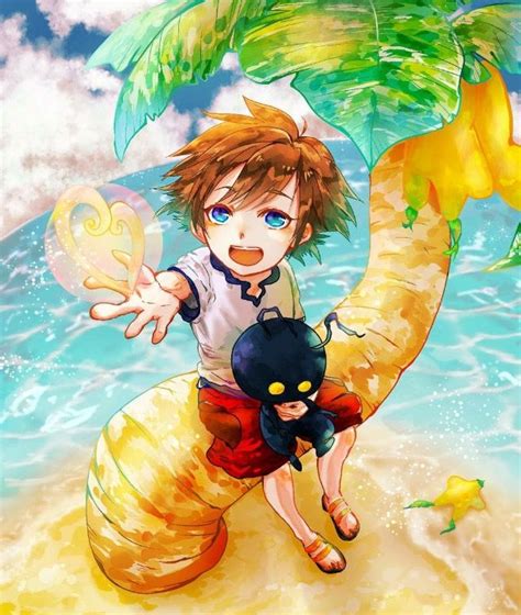 Baby Sora Kingdom Hearts Art Kingdom Hearts Fanart Kingdom Hearts
